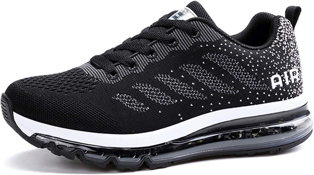 frysen Herren Damen Sportschuhe Laufschuhe mit Luftpolster Turnschuhe Profilsohle Sneakers Leichte S