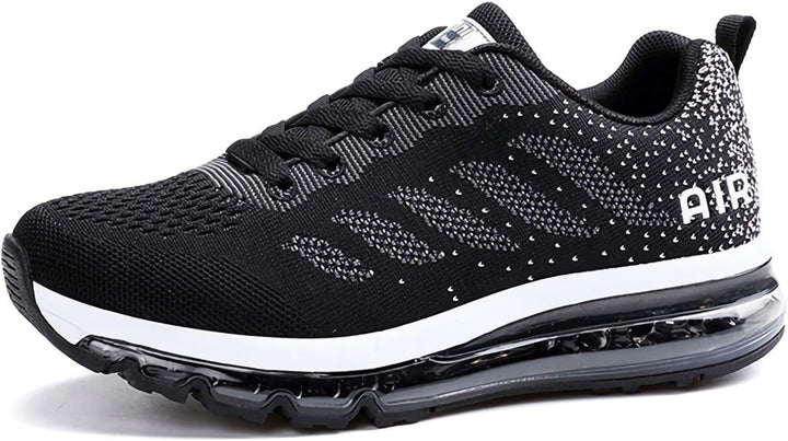 frysen Herren Damen Sportschuhe Laufschuhe mit Luftpolster Turnschuhe Profilsohle Sneakers Leichte S