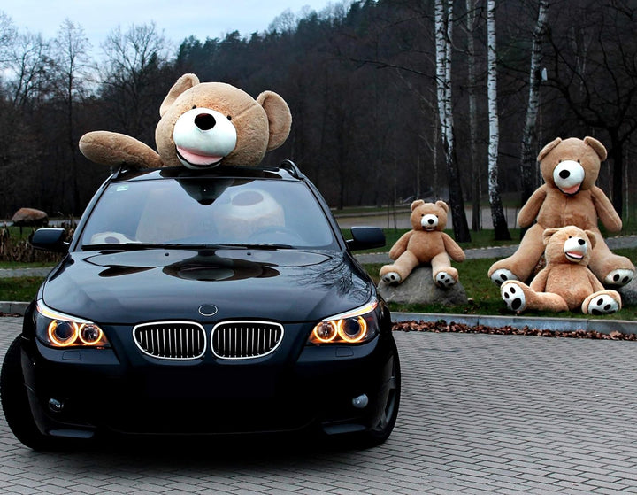 Teddybär Gross 100 cm - Baby Kuscheltiere Riesen Teddy - Kuscheltier Für Babys - Plüschtier Grosser