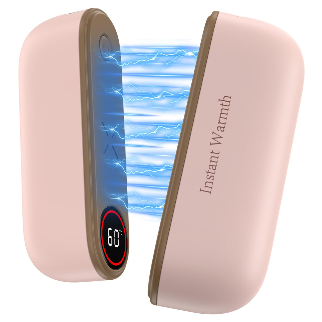 Handwärmer Elektrisch 2-in-1 Magnetisch,8000 mAh Langlebiger Akku, 3 Stufen Bis zu 60 °C, Wärme Sofo