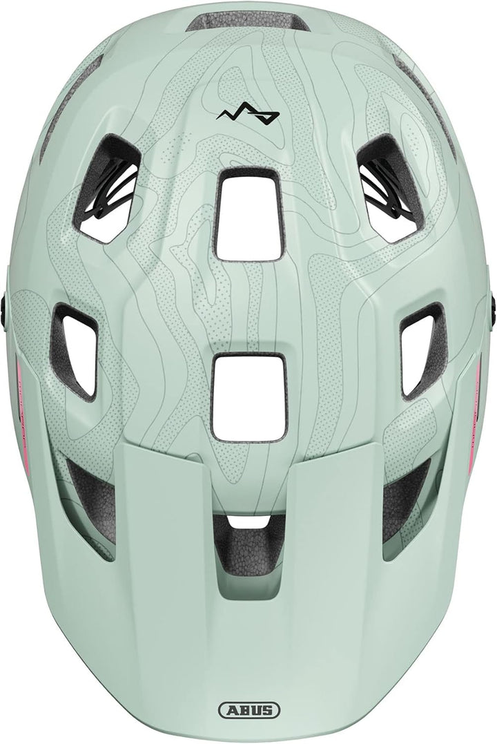 ABUS MTB-Helm MoDrop MIPS - robuster Fahrradhelm mit Aufprallschutz für Mountainbiker - individuelle