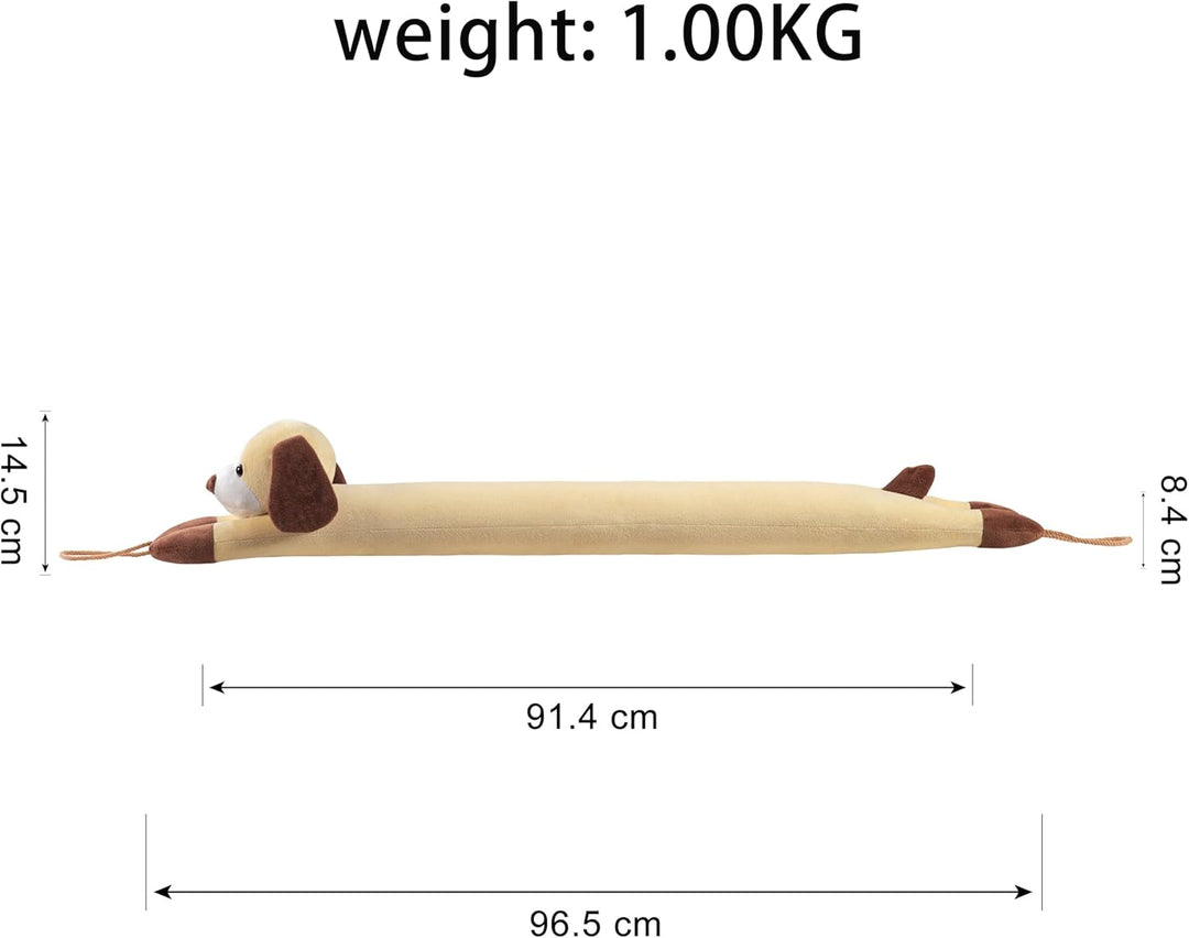 HBselect Zugluftstopper für Türe, Quader Türdichtung Unten, Zugluftstopper Windstopper Schutz vor Lu