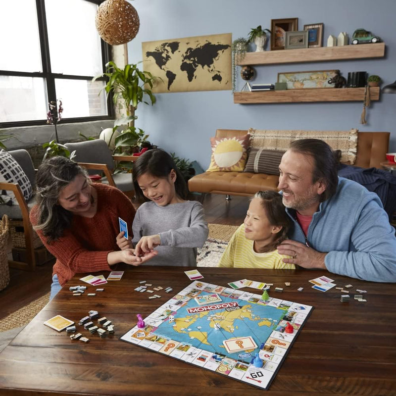 HASBRO JUEGOS MONOPOLY VIAJAR POR EL MUNDO +8 AÑOS