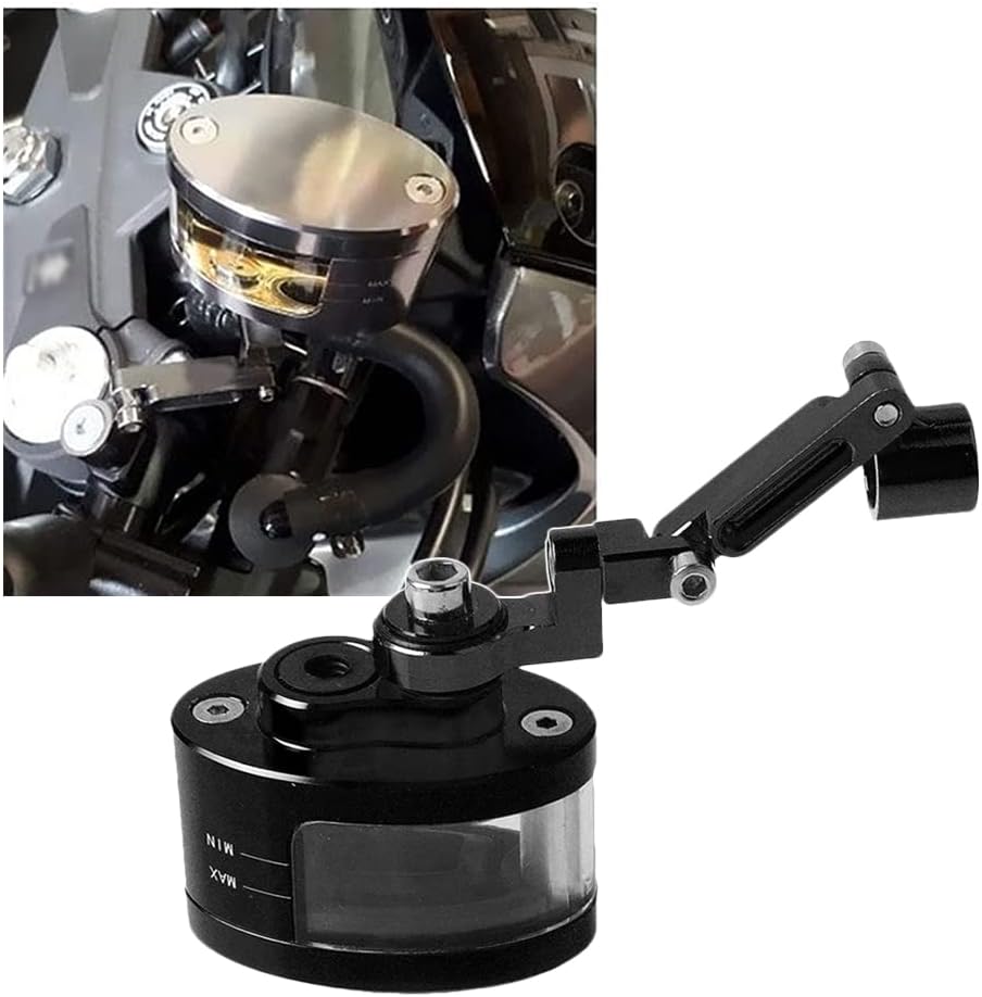 Baceyong Motorrad Vorne Hinten Bremse Kupplung Geberzylinder Flüssigkeitsflasche Reservoir Tank Ölta