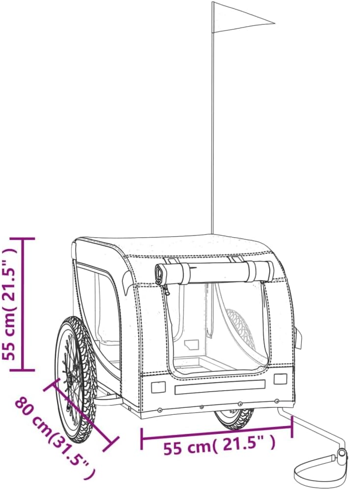 was ihn wasserabweisend langlebig und pflegeleicht Macht bicycletrailer-9399-dyq-260318-bml 136x69x7