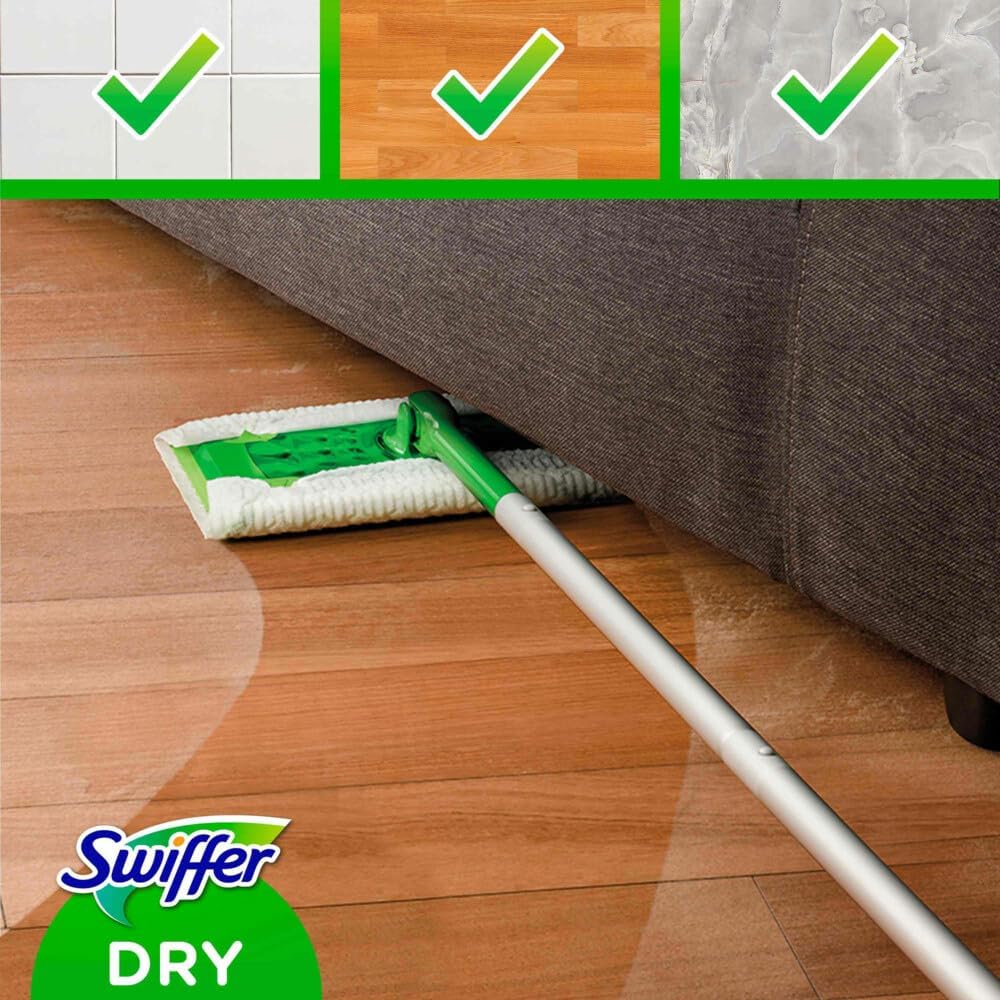 P&G Professional Swiffer XXL Tücher Staubwischer für die Besen Swiffer, 6 x 16 Stück, 1er Pack (1 x