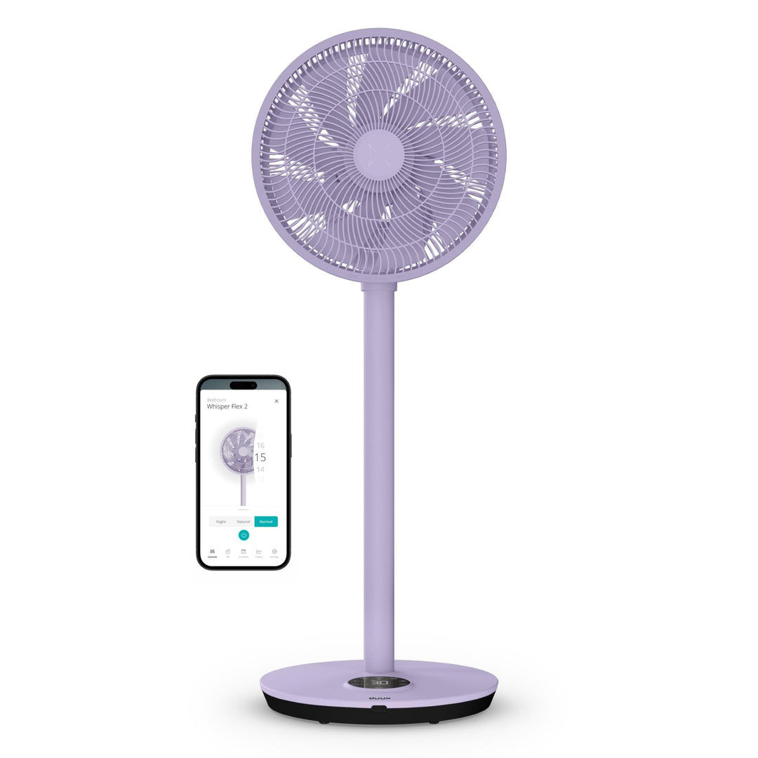 Duux Whisper Flex 2 Smart Ventilator – flüsterleise 13 dB – Nachtmodus & Timer – höhenverstellbar (5