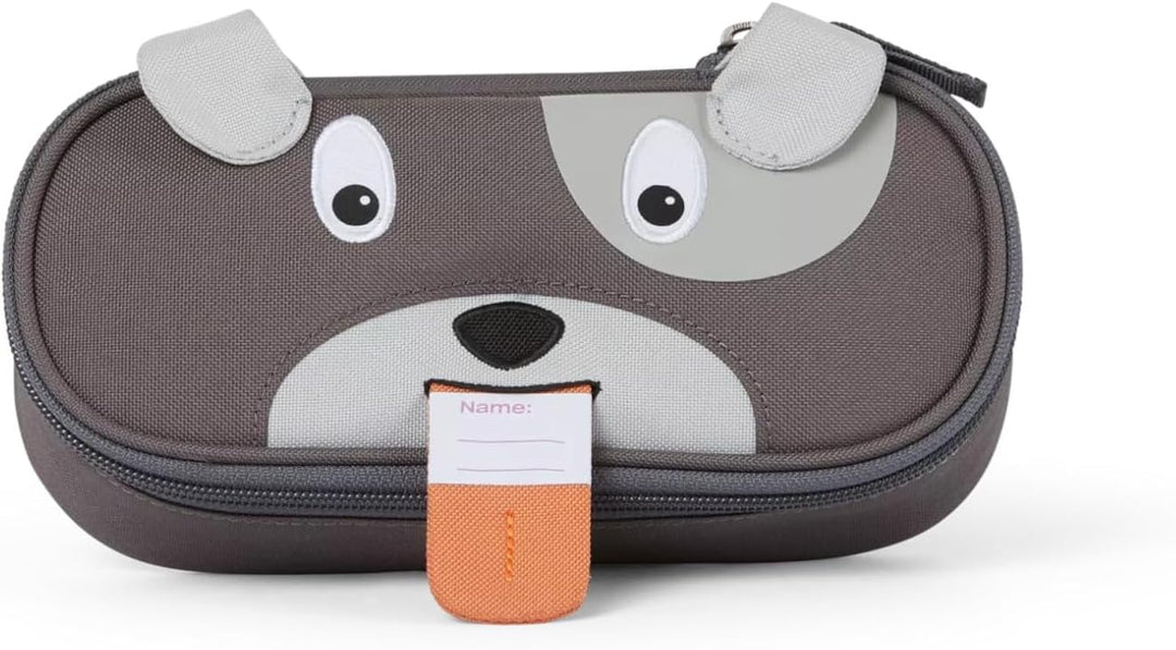 Affenzahn Stiftemäppchen für den Kindergarten, Federmäppchen für Kinder mit Tiermotiv und Ziehzunge,