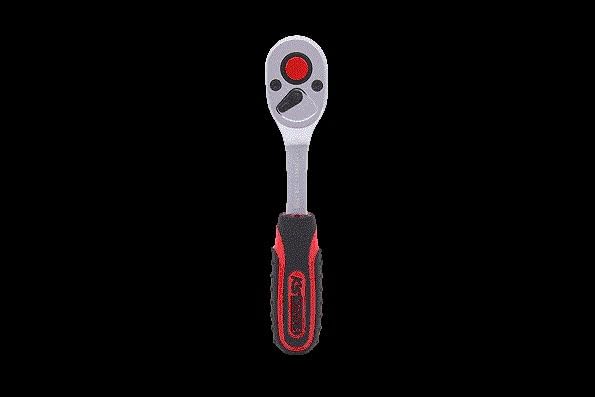 KS Tools 918.1510 1/4" CHROMEplus Mini-Umschaltknarre, 72 Zahn
