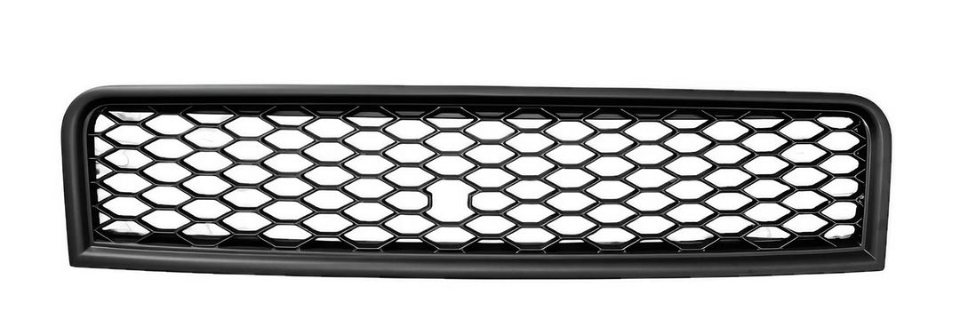 Waben- Gitter- Kühler- Sport- Front- Rippen- Grill ohne Emblem Schwarz Eintragungsfrei