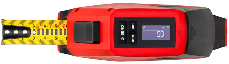 SOLA CITO - Massband digital 5m / 25mm mit Bluetooth - Profi Rollbandmass digital mit LCD-Anzeige un