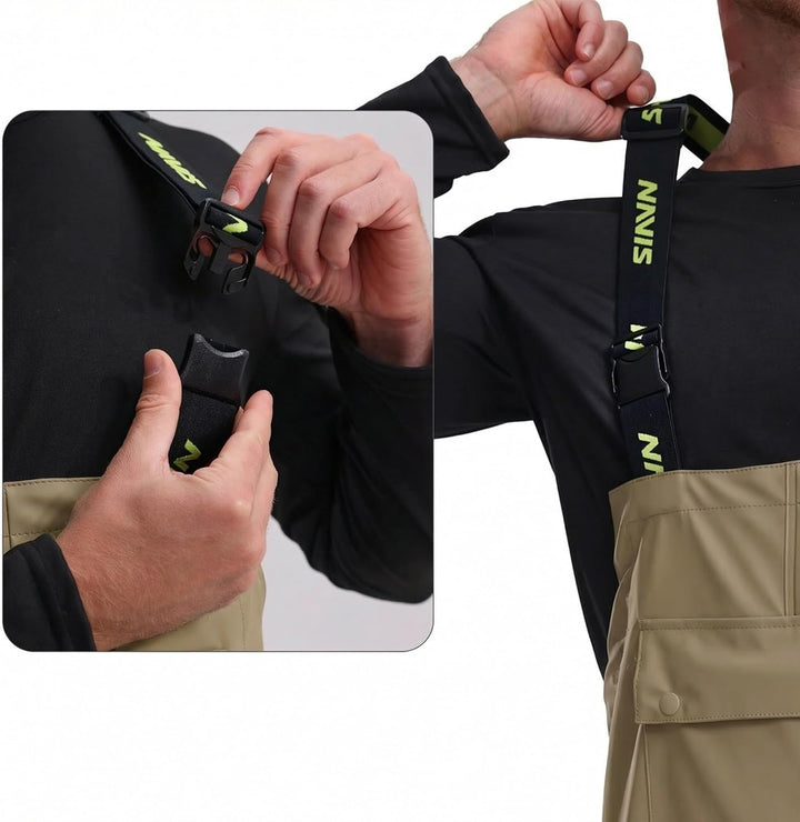 Workwear Regenlatzhose Herren Wasserdicht - 12000mm Regenhose, Arbeitshose für Baustelle, Outdoor, F