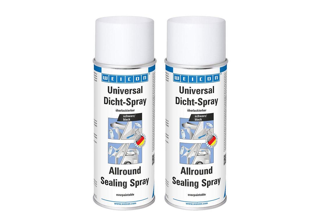 WEICON Universal Dicht-Spray 400 ml 2er Set | Dichtmittel für den Innen- und Aussenbereich | Sprühku