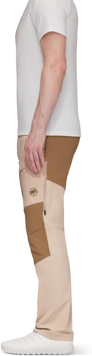 Mammut Herren Zinal Hybrid Hose Wanderhose Trekkinghose, Savannah/D'sand