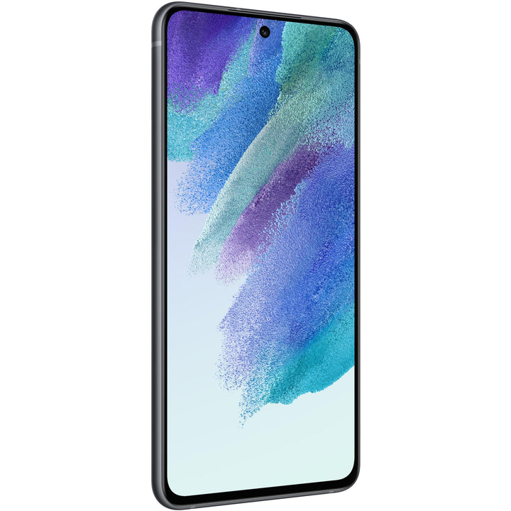 Samsung Galaxy S21 FE 5G 128GB Handy, dunkelgrau, Graphite, Android 12