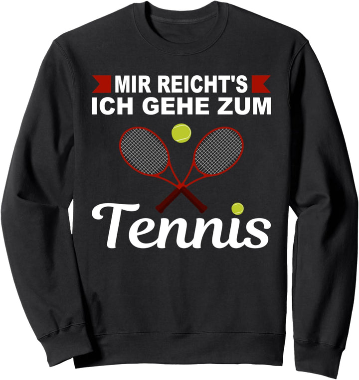 Tennis Trainer Tennisspieler Geschenk Verein Herren Tennis Sweatshirt
