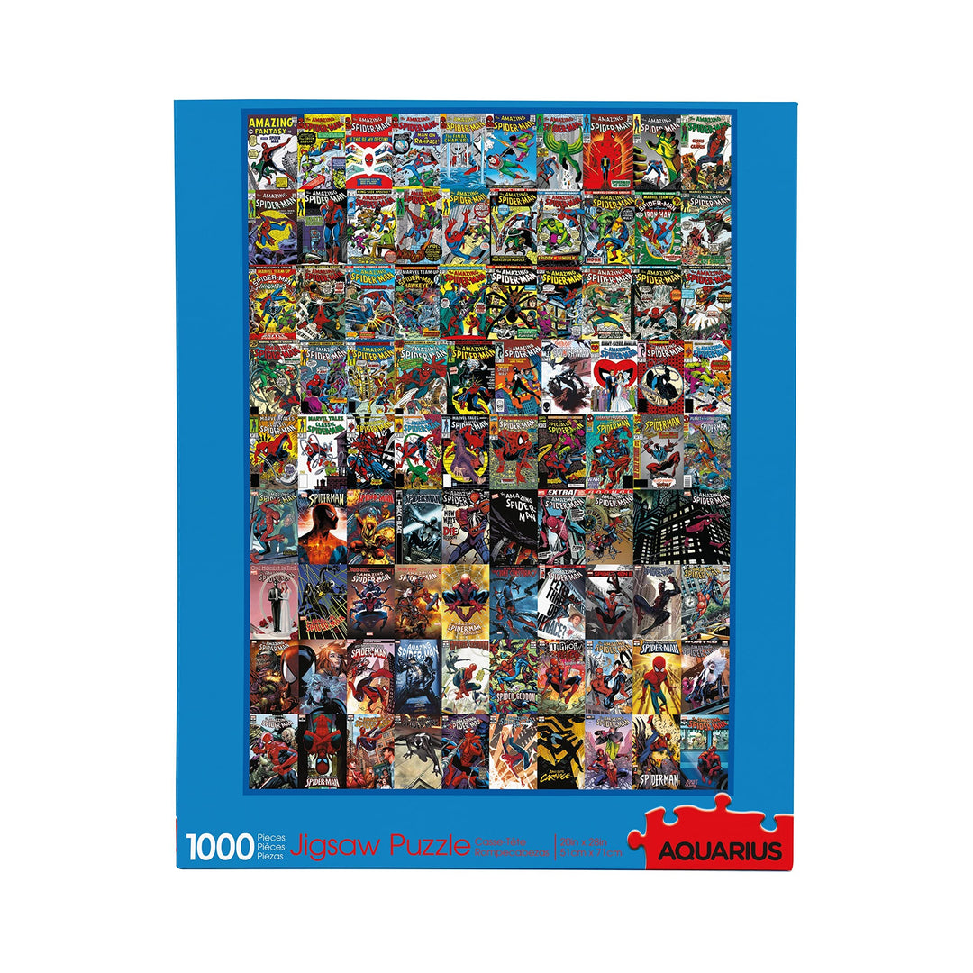 AQUARIUS Marvel Spider-Man Puzzle (1000 Piece Jigsaw Puzzle) - Glare Free - Precision Fit - Virtuall