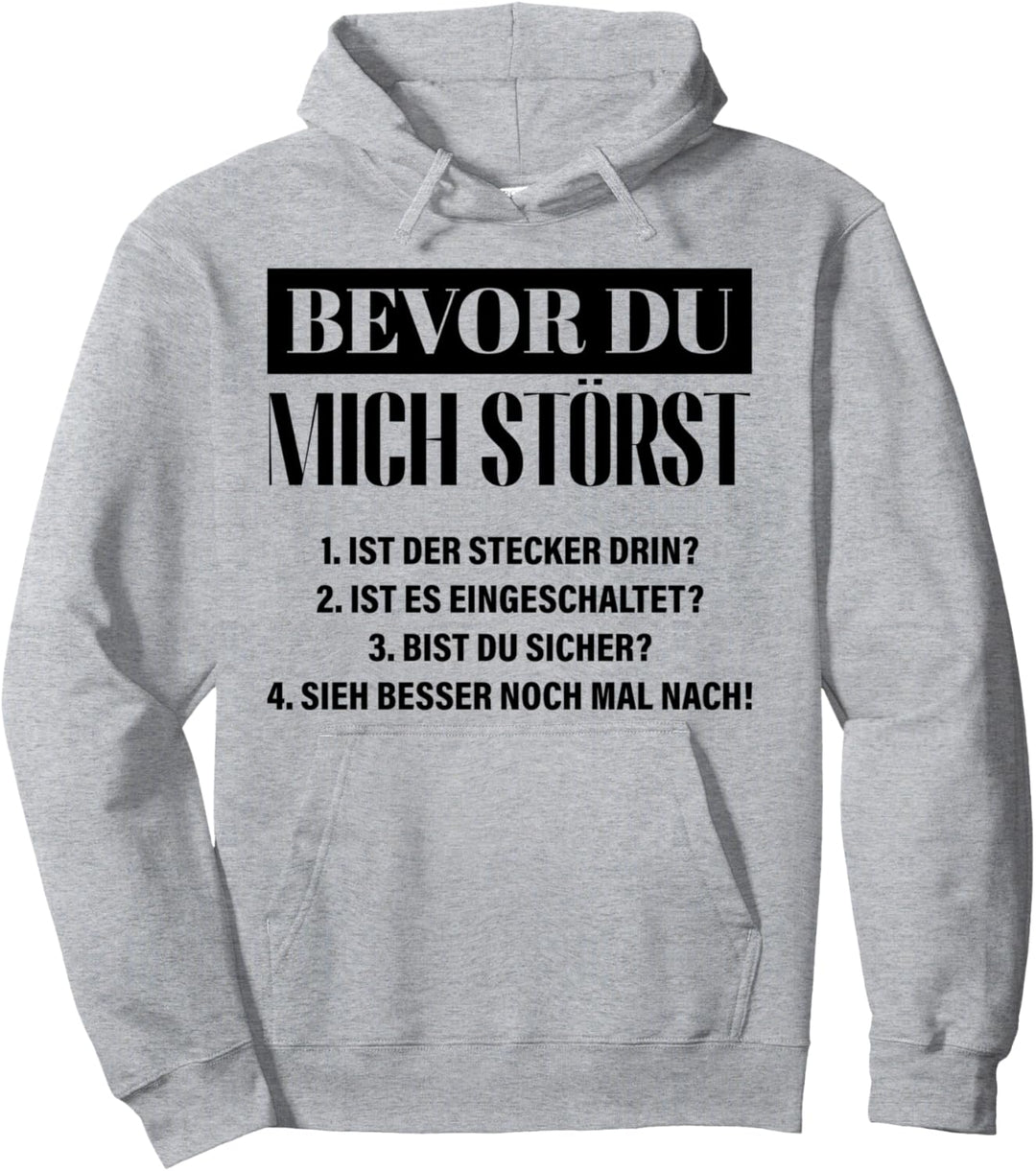 IT Techniker Geschenk Grafik Support IT Informatiker Geschen Pullover Hoodie