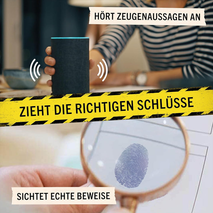 Hidden Games Tatort - Der Fall Klein-Borstelheim - Krimispiel für Erwachsene - Mordfall lösen Spiel