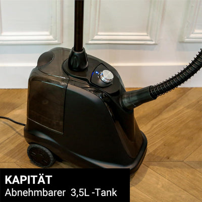 SteamOne - Professioneller Steamer & Dampfglätter T2000B - Vertikaler Dampfbügler mit 3,5l Wassertan