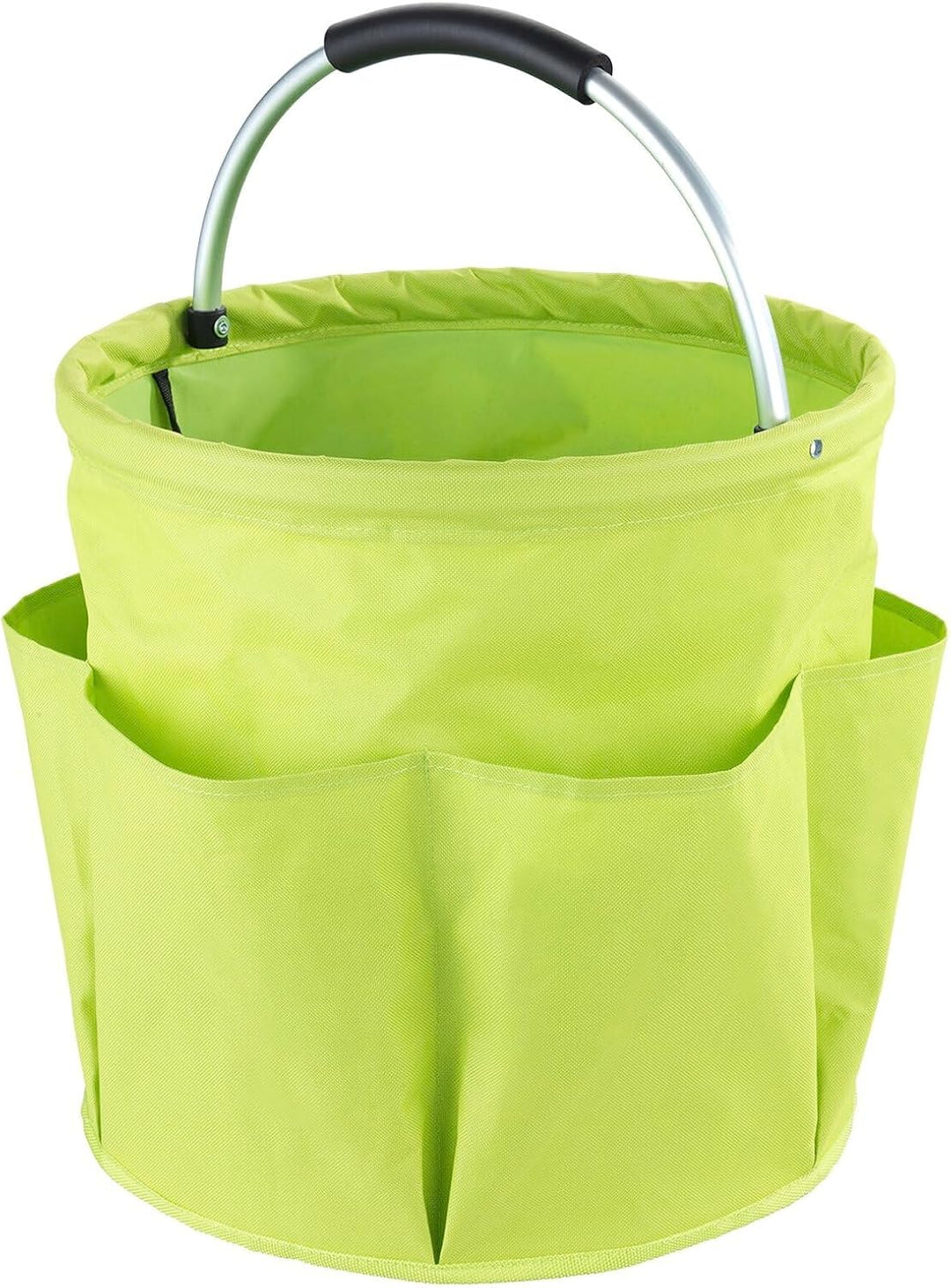 Maximex Garten Caddy XL grün - Faltbarer Gartenkorb mit gepolstertem Komfort-Griff, Polyester, 35 x