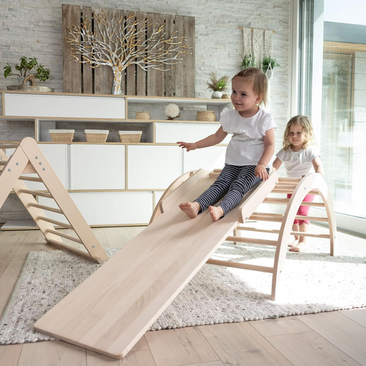JOWE Kletterbogen aus Holz - 100% Made in Austria - Klettergerüst aus Buche massiv (nur Kletterbogen