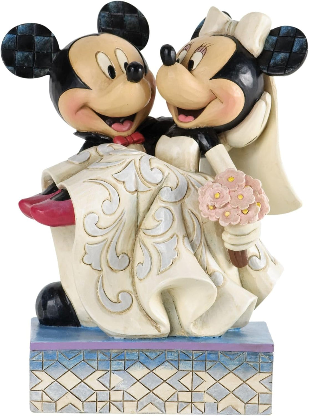 Disney Traditions 4033282 Mickey und Minnie Hochzeitsfigur, 17,0 cm
