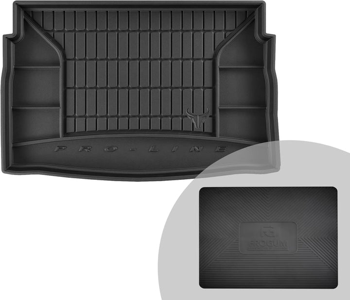 FROGUM ProLine 3D Gummimatte Exklusive Auto Kofferraummatte Kofferraumwanne für Volkswagen Golf Spor