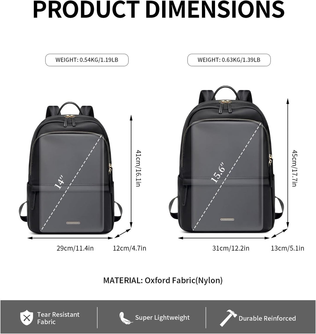 GOLF SUPAGS Laptop-Rucksack für Damen, schmale Computertasche, für Arbeit, Reisen, College, Schule,