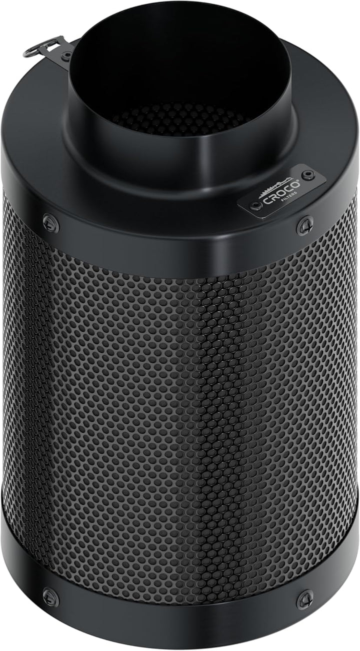 Croco - Aktivkohlefilter Grow - Kohlefilter für Growzelt - Growbox, Growzelt, Hydrokultur, Zuchtzelt