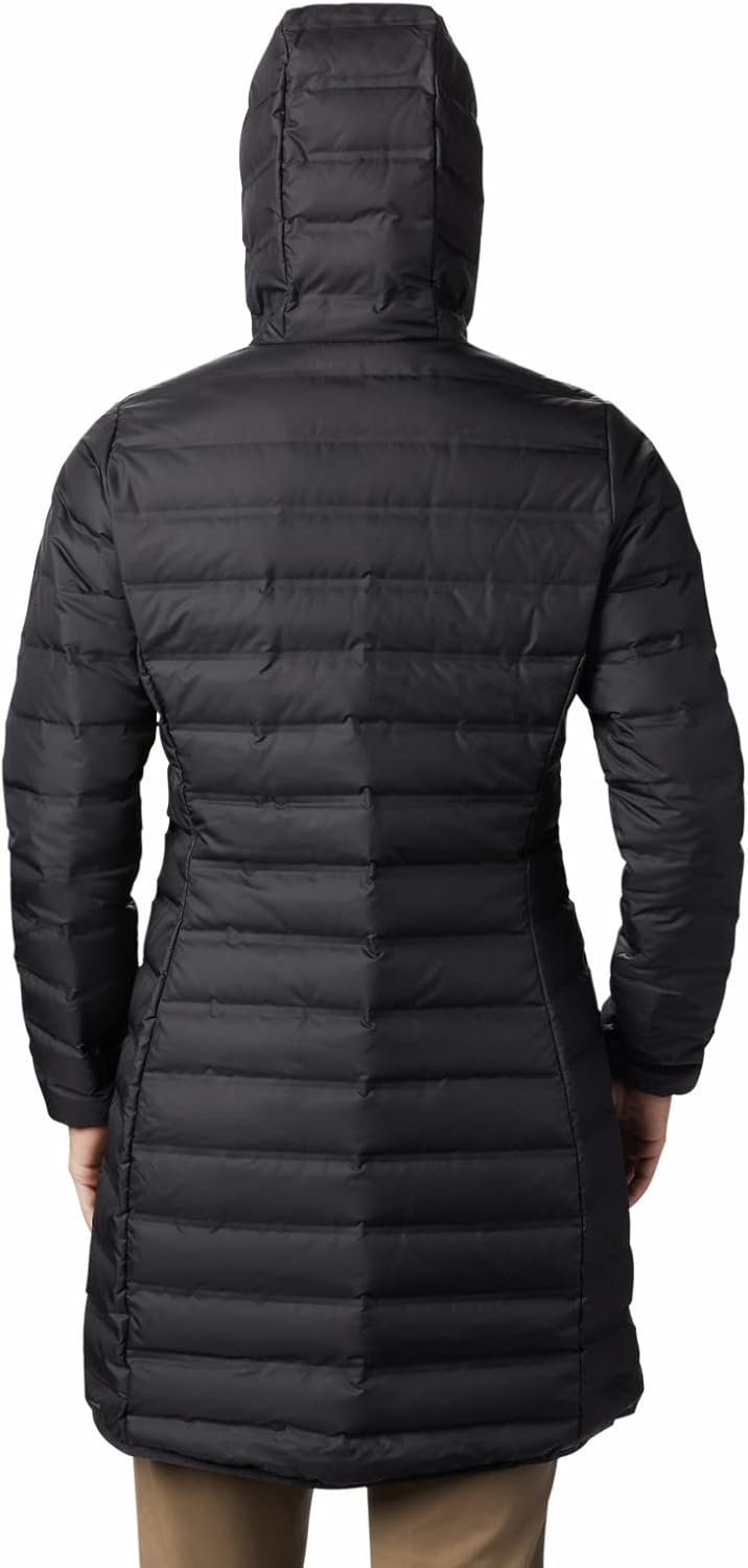 Columbia Lake 22 Daunen-Kapuzenjacke für Damen, Schwarz