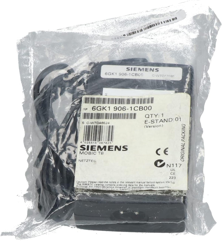 Siemens 6GK1906-1CB00 Power Supply Stromversorgung New NFP Sealed