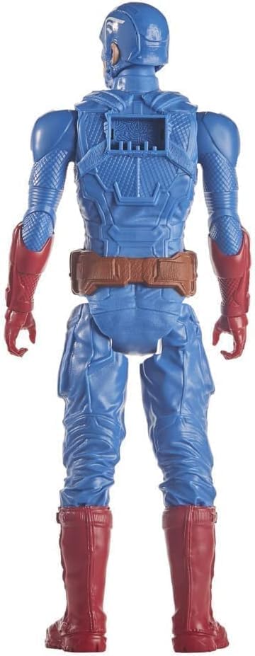 Avengers Captain America (Actionfigur 30 cm mit Titan Hero Blast Gear) Kapitän Amerika, Kapitän Amer