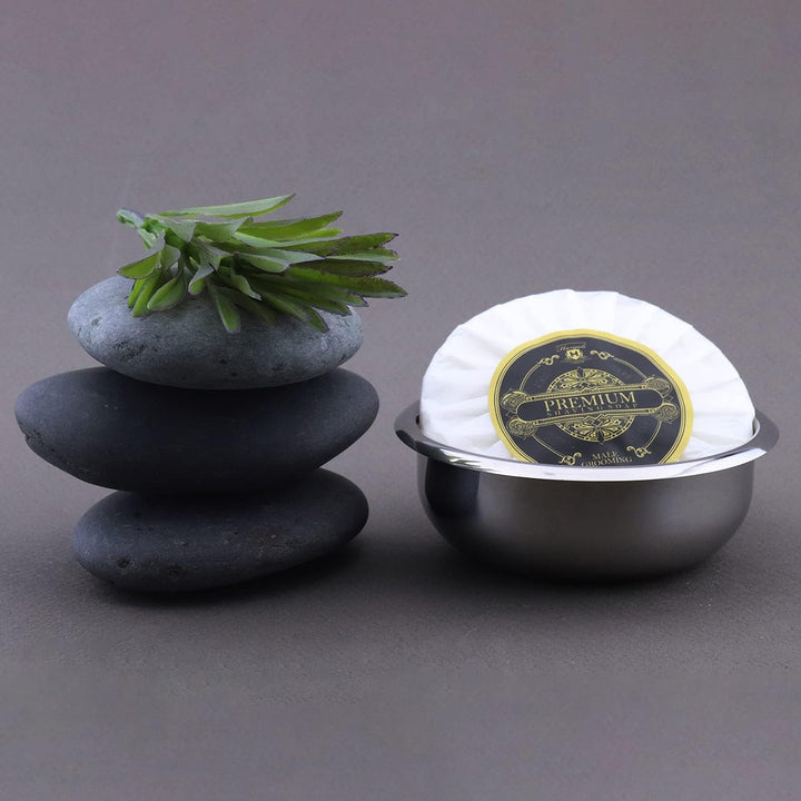 Weihnachten Herren- Rasur-Geschenk Set mit Dachs Haarbürste Rasiermesser Rasieren Soap And Rasiersch