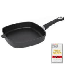 AMT E285-Z20 Eckpfanne 28x28cm m.abnehmbare (1 Stück) mit glattem Boden, mit glattem Boden