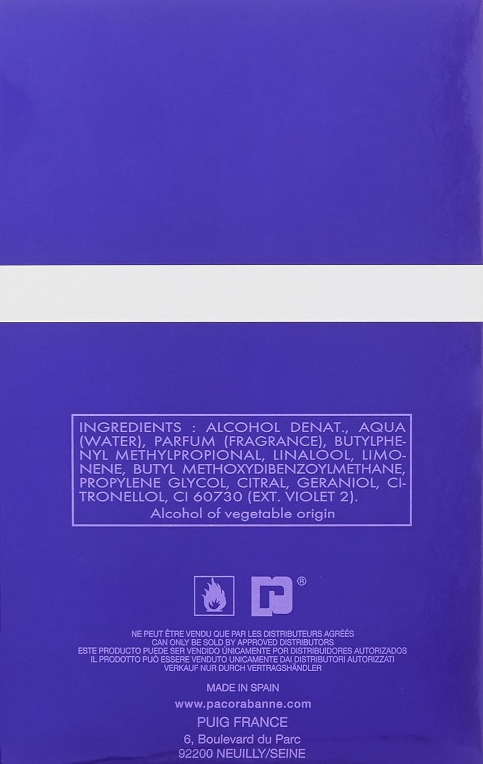 Paco Rabanne Ultraviolet Man EDT Spray 100 ml, 1er Pack (1 x 100 ml) Minze 100 ml (1er Pack), Minze