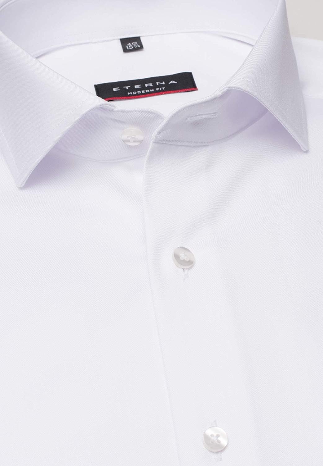 ETERNA Herren Cover Shirt MODERN FIT 44 Weiss, 44 Weiss