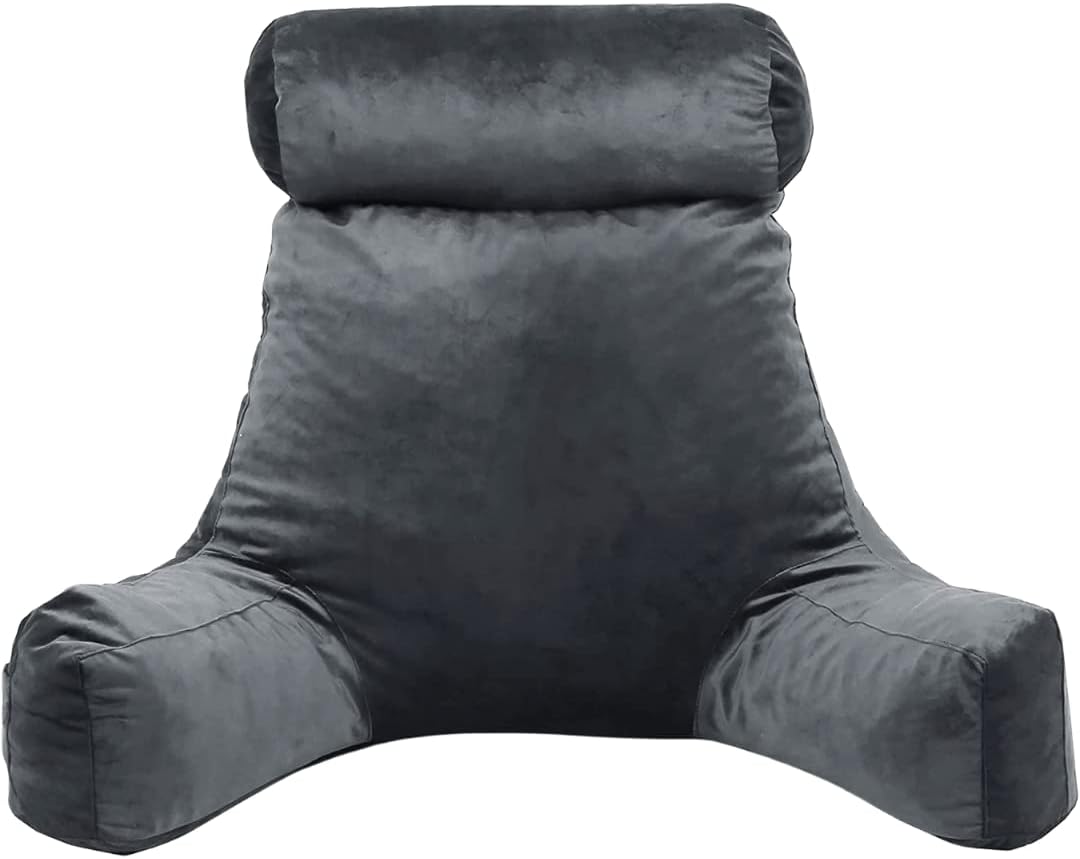bananair - Lesekissen mit zerkleinertem Schaumstoff, ideal zum Lesen, verwendbar als Kissen für Nack