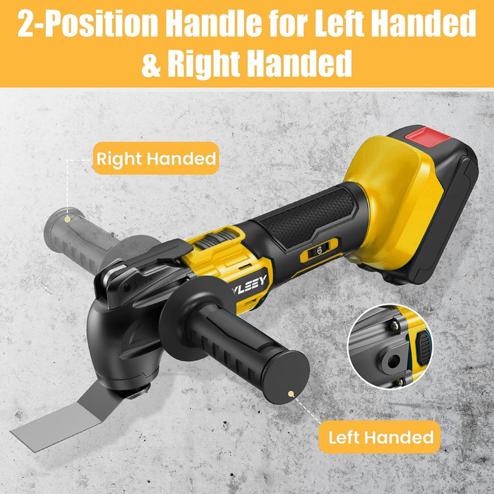 Akku Multifunktionswerkzeug für Dewalt 18V/20V Akku, Oszillationswerkzeug Multitool mit Bürstenloses