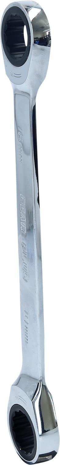 KS Tools KS 5034506 Tools 503.4506 GEARplus Doppel-Ratschenringschlüssel, 16x18mm, 16x18mm