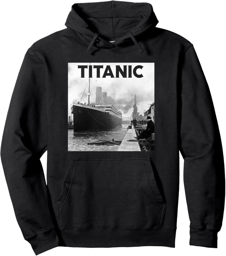 Titanic Ship 1912 Atlantischer Ozean Senke Meer Katastrophen Pullover Hoodie