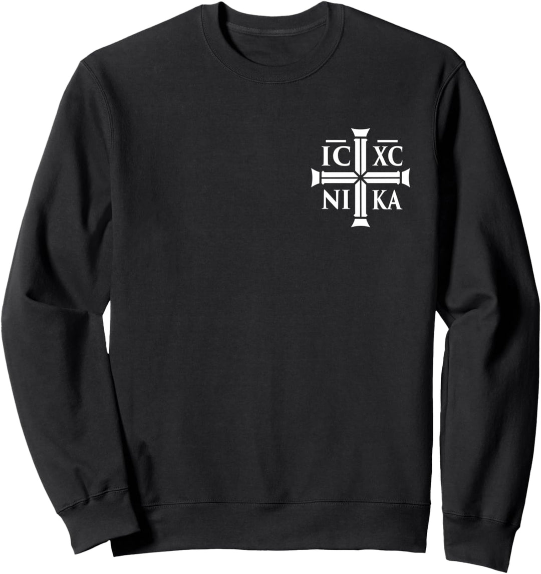 Christian IC XC NIKA – Ost-Orthodoxe Sweatshirt