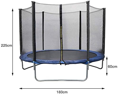 Fitness Trampolin, Trampolin für Kinder Erwachsene Faltbares Rebounder-Trampolin,Gartentrampoline, M
