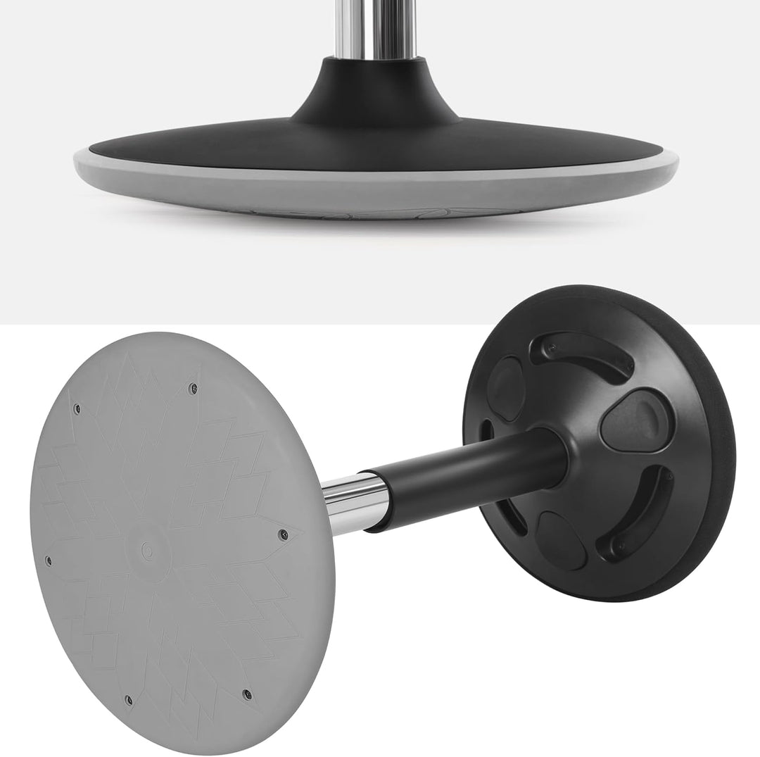 SONGMICS Dynamischer Sitzhocker, Stehhocker, Arbeitssitz, 360 ° drehbar, ergonomisch, höhenverstellb