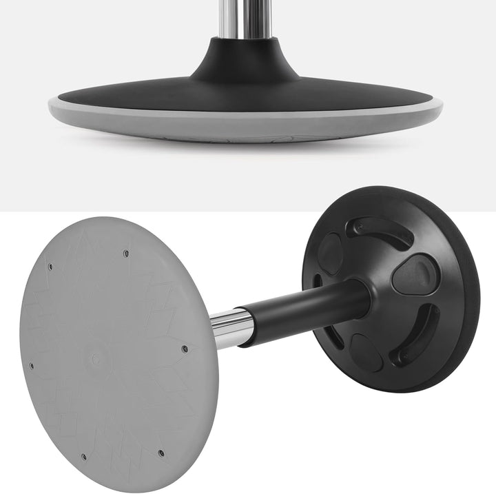 SONGMICS Dynamischer Sitzhocker, Stehhocker, Arbeitssitz, 360 ° drehbar, ergonomisch, höhenverstellb