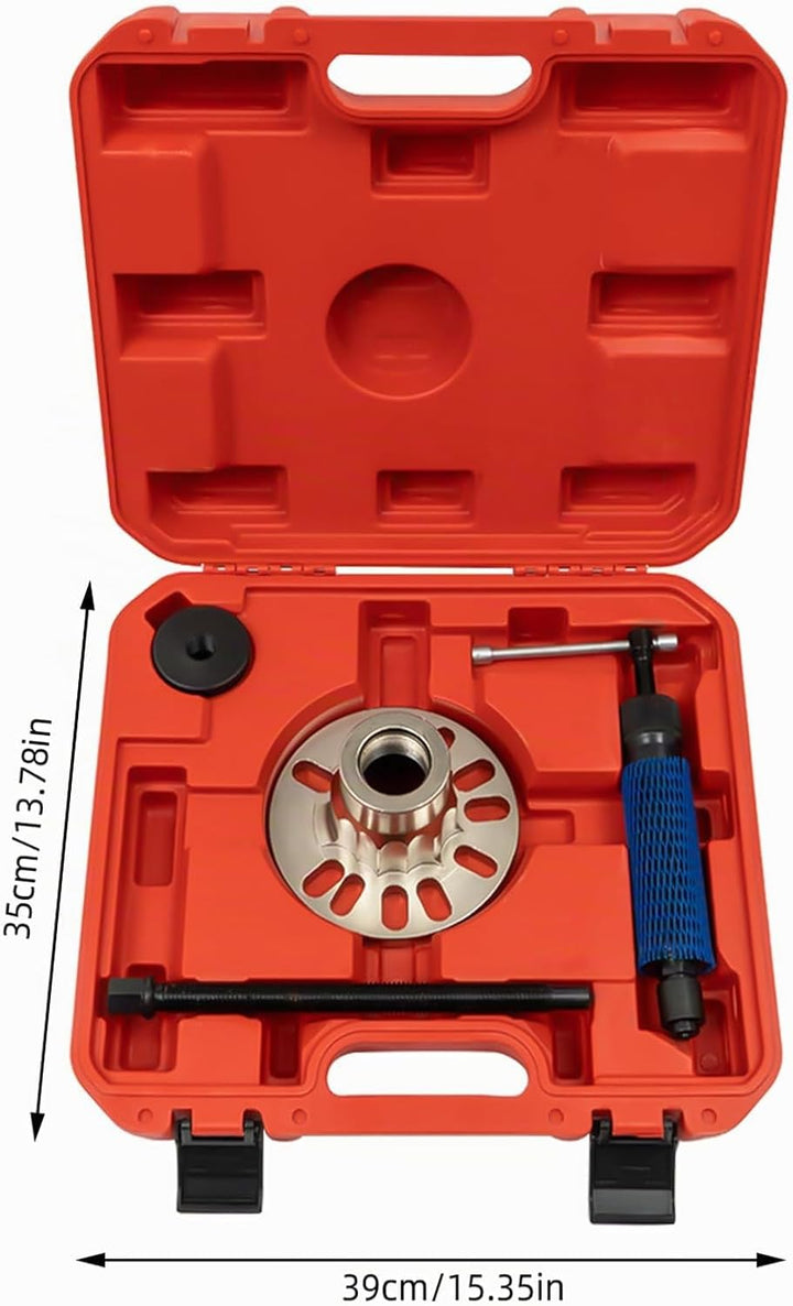 PansyWind Hydraulik Radnabenabzieher 10T Profi-Set mit Transportkoffer | Antriebswellen Werkzeug für