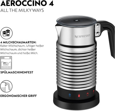 Milchaufschäumer Aeroccino4 von Nespresso