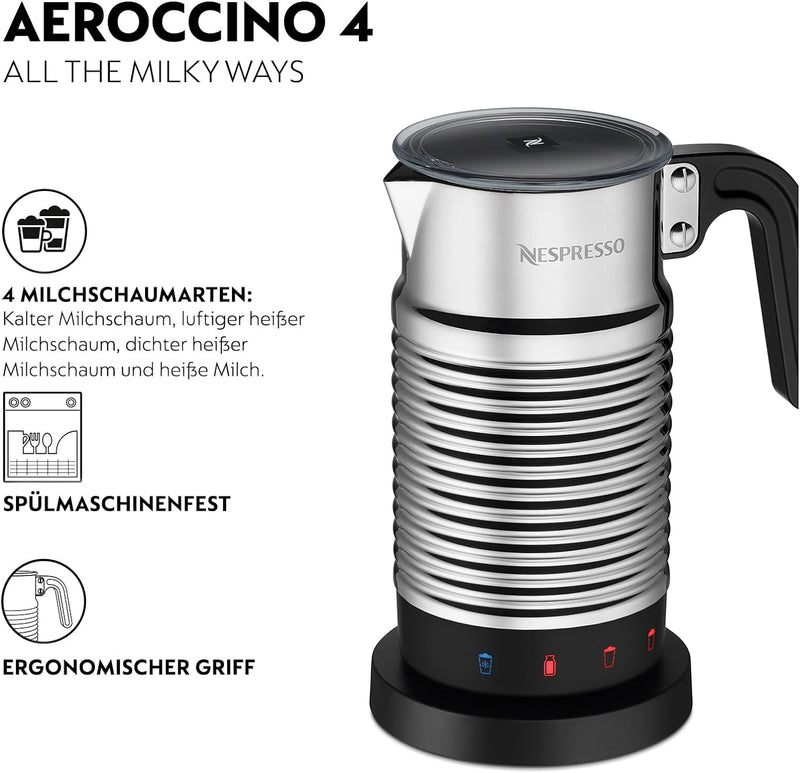 Milchaufschäumer Aeroccino4 von Nespresso