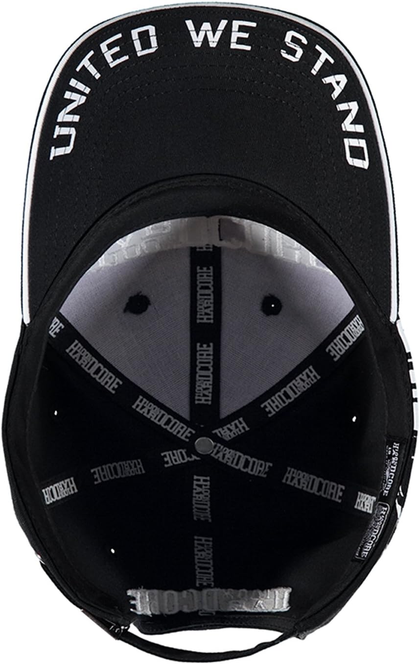 100% HARDCORE Cap United Kappe Cappy Mütze Totenkopf Gabber Speedcore Skull