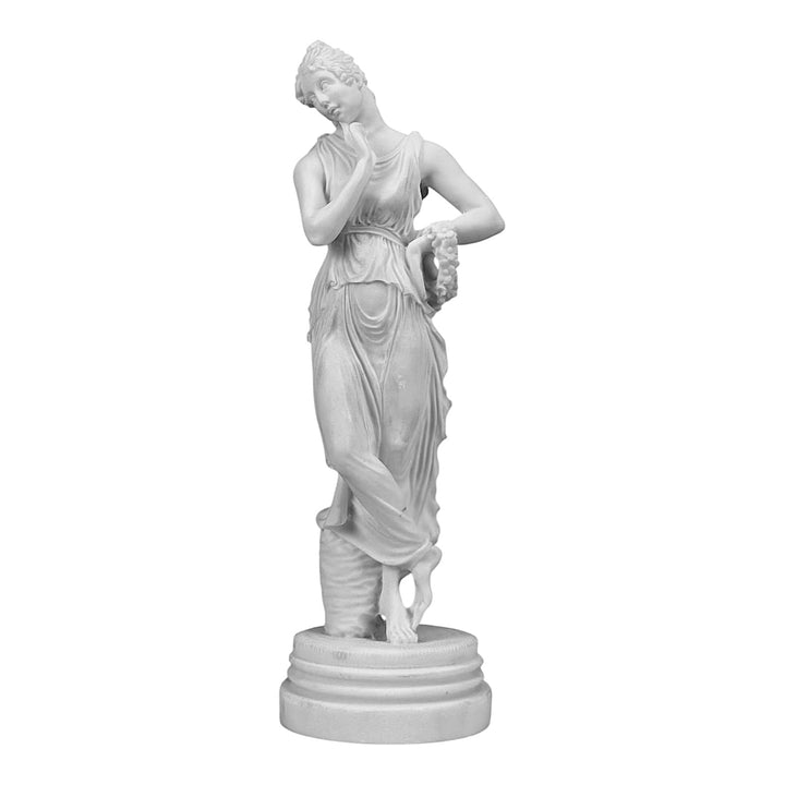 The Dancer Canova Museum Copy Female Cast Marble Skulptur Statue 32 cm